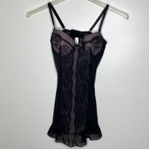 MARILYN MONROE Intimates Teddy Baby Doll Top size S